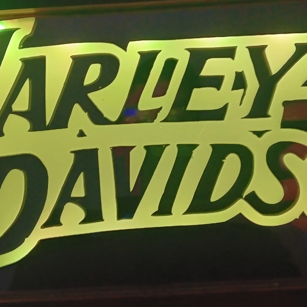 CHarley-Davidson LED Wall Mirror